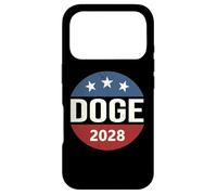 Retro Vintage 4th July USA Flag Colors Patriotic Doge Coque pour iPhone 17 Pro