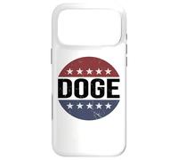 Retro Vintage 4th July USA Flag Colors Patriotic Doge Coque pour iPhone 17 Pro Max