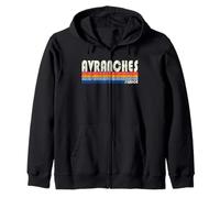 Rétro Vintage 70s 80s Style Avranches, France Sweat à Capuche
