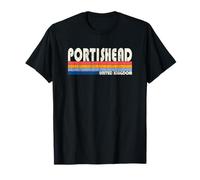 Retro Vintage 70s 80s Style Portishead, Royaume-Uni T-Shirt