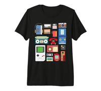 Rétro/Vintage années 90 Technologie Vieux Gadgets Cadeau T-Shirt Haut de Gamme
