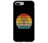 Rétro Vintage Apollo 11 Moon Landing Coque pour iPhone 7 Plus/8 Plus