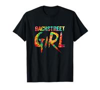Rétro Vintage Backstreet Girl Tie Dye T-Shirt