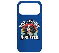Retro Vintage Best Cavalier King Charles Spaniel Mom Ever Coque pour iPhone 17 Pro Max