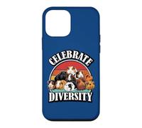 Retro Vintage Celebrate Diversity Wh uinea Pig Lover Coque pour iPhone 12 Mini