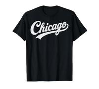 Retro Vintage Chicago Text Men Women Boy Girl T-Shirt Graphique avec Valeur