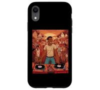 Retro Vintage DJ - HipHop Music Bronx Party Tee Coque pour iPhone XR