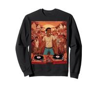 Retro Vintage DJ - HipHop Music Bronx Party Tee Sweatshirt