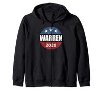 Retro Vintage Election Campaign Elizabeth Warren 2020 Sweat à Capuche