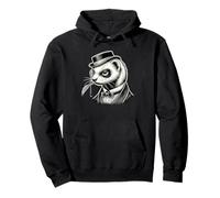 Retro Vintage Furet Gentleman Nœud Papillon Furets Sweat à Capuche