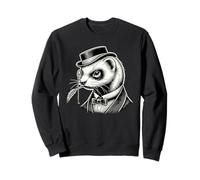 Retro Vintage Furet Gentleman Nœud Papillon Furets Sweatshirt