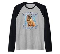 Retro Vintage Got That Dawg in Me Chinese Shar Pei Dog Lover Manche Raglan