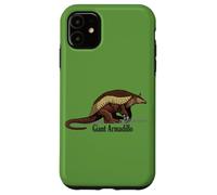 Retro Vintage Illustration Giant Armadillo Coque pour iPhone 11
