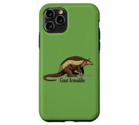 Retro Vintage Illustration Giant Armadillo Coque pour iPhone 11 Pro