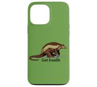 Retro Vintage Illustration Giant Armadillo Coque pour iPhone 13 Pro Max