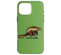 Retro Vintage Illustration Giant Armadillo Coque pour iPhone 16 Pro Max