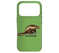 Retro Vintage Illustration Giant Armadillo Coque pour iPhone 17 Pro