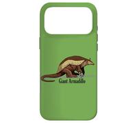 Retro Vintage Illustration Giant Armadillo Coque pour iPhone 17 Pro Max