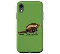 Retro Vintage Illustration Giant Armadillo Coque pour iPhone XR