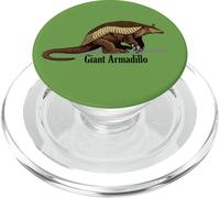 Retro Vintage Illustration Giant Armadillo PopSockets PopGrip pour MagSafe