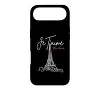Rétro Vintage Je Taime Mon Amour Tour Eiffel Paris France Coque pour iPhone Air