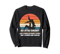 Rétro Vintage Jiu Jitsu Daddy Art Martial Art Sweatshirt