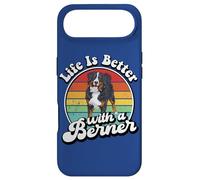 Retro Vintage Life is Better Bernese Mountain Dog Lover Coque pour iPhone Air
