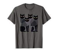 Retro Vintage Mid-Century Modern Look Cats 50's 60's Style T-Shirt