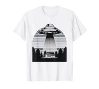 Retro Vintage Sci-Fi Movie Fan Alien Spatial Attack T-Shirt