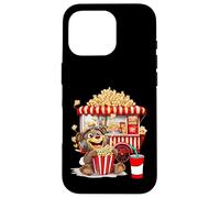 Rétro Vintage Snack Christmas Popcorn Movie Night Coque pour iPhone 16 Pro
