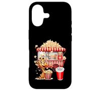 Rétro Vintage Snack Christmas Popcorn Movie Night Coque pour iPhone 17