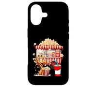 Rétro Vintage Snack Christmas Popcorn Movie Night Coque pour iPhone 17