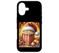 Rétro Vintage Snack Christmas Popcorn Movie Night Coque pour iPhone 17