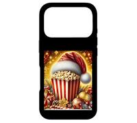 Rétro Vintage Snack Christmas Popcorn Movie Night Coque pour iPhone 17 Pro