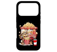 Rétro Vintage Snack Christmas Popcorn Movie Night Coque pour iPhone 17 Pro