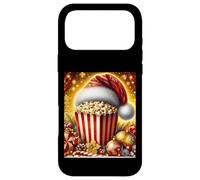 Rétro Vintage Snack Christmas Popcorn Movie Night Coque pour iPhone 17 Pro Max