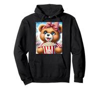 Rétro Vintage Snack Christmas Popcorn Movie Night Sweat à Capuche