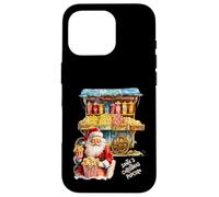 Rétro Vintage Snack Santa´s Christmas Popcorn Movie Night Coque pour iPhone 16 Pro
