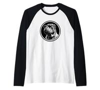 Retro Vintage Sunglasses Logo Chinese Shar Pei Dog Lover Manche Raglan
