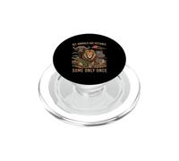 Rétro, Vintage, Tous Les Animaux Peuvent être caressés, Certains Une Seule Fois PopSockets PopGrip pour MagSafe