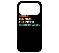 Retro Vintage Uncle The Man The Myth The Bad Influence Coque pour iPhone 17 Pro Max