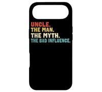 Retro Vintage Uncle The Man The Myth The Bad Influence Coque pour iPhone Air