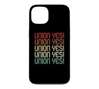 Retro Vintage Union Yes Strong Proud Teacher Thug Union Rep Coque pour iPhone 13