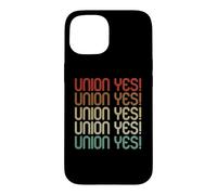 Retro Vintage Union Yes Strong Proud Teacher Thug Union Rep Coque pour iPhone 15