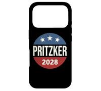 Retro Vintage Vote Button JB Pritzker 2028 President Coque pour iPhone 17 Pro