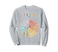 Rétro, Vos Sentiments sont valables, la Roue des émotions est Amusante Sweatshirt