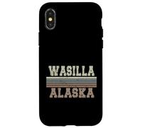 Rétro Wasilla Alaska Coque pour iPhone X/XS