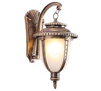 Retro Waterproof Wall Light Outdoor Wall Sconces Light Fixtures Exterior Wall Lantern Outside House Lamps Bronze Metal With Glass, Perfect For Exterior Porch Patio House