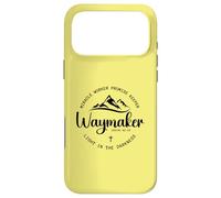 Retro Waymaker Promise Keeper Miracle Worker Christian Faith Coque pour iPhone 17 Pro Max