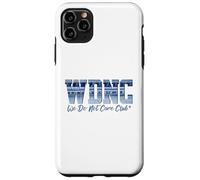 Retro WDNC Club | We Do Not Care, Denim Jeans Style Graphic Coque pour iPhone 11 Pro Max